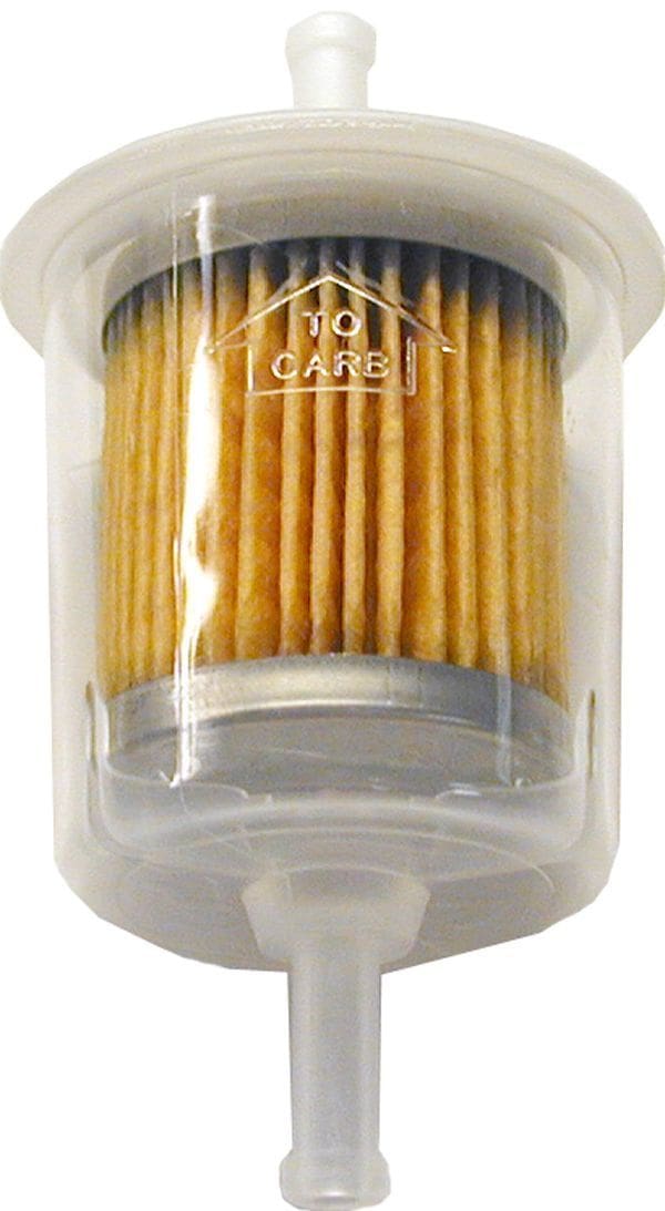 Plastic fuel filter