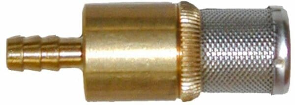 Brass soap screen w/check valve