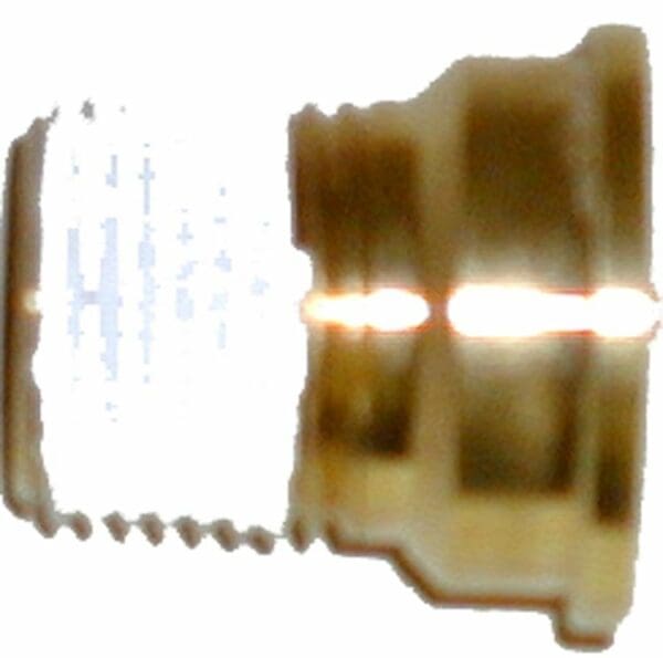 Hose fitting-3/8"male x3/8" hexF, 15/16" long, GH adapter