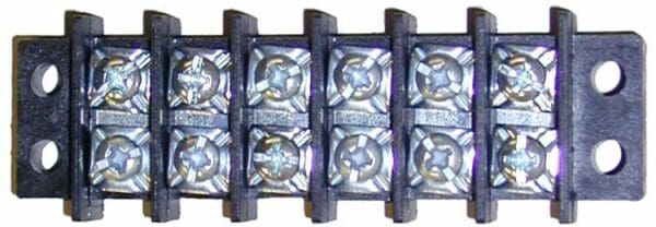 Terminal block-6 pole 10AWG UL @ 30 amps