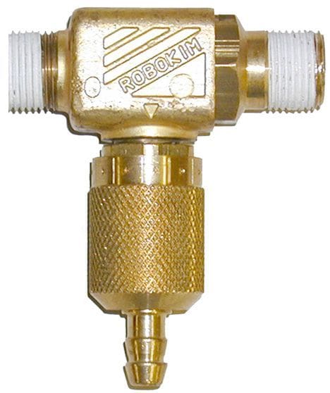 Brass chem. Inj.-2mm orifice #ZROBO0B
