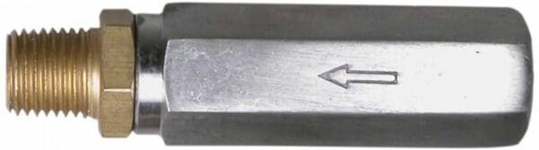 High pressure filter-1/4"Fx1/4"M, ss body w/brass insert