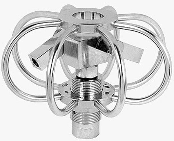 6" Duct Cleaner-4000PSI,2000RPM,3/8"F,250D