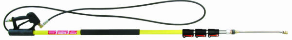 24' fiberglass telescoping wand - 4 pole compact design
