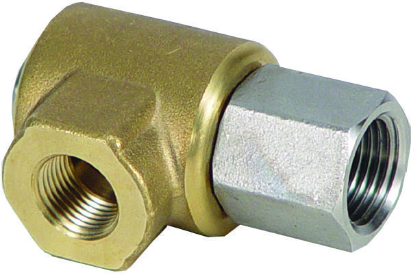 Brass swivel-1/2"Fx3/8"F #2458