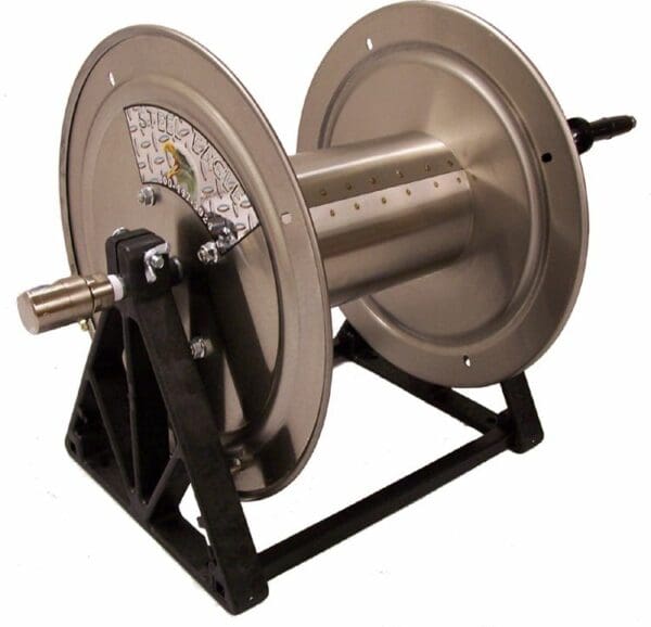 12" SS hose reel - 1/2" x 200' - #K01-0106-1