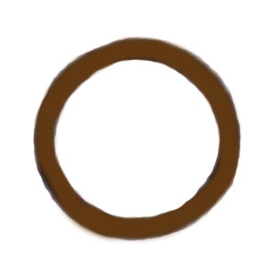 O-ring, 1/2" QC, 25/pkg