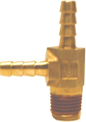 Hose barb-1/4"barbx1/4"barb x1/4"M