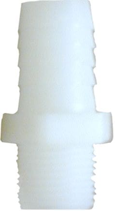Nylon hose barb-1 1/2"barb x1 1/2"Malexstraight w/hex