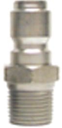 SS quick connect plug-1/4"Mx1/4"MNPT