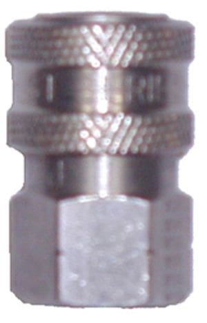 SS quick connect socket-1/4"Fx1/4"FPT