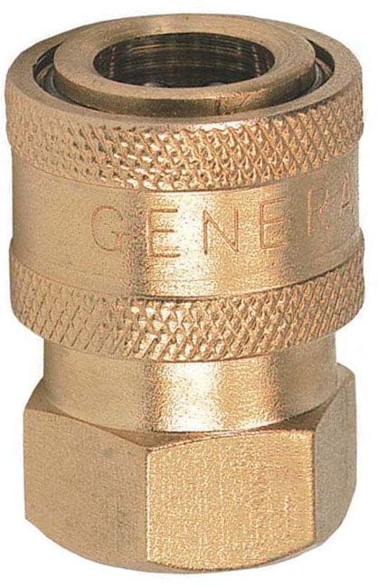 Brass quick connect socket-1/4"F x 1/4"FNPT