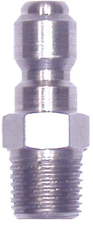 Zinc quick connect plug-1/2"Mx1/2"MPT