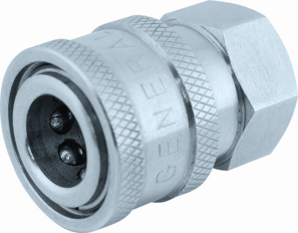 SS quick connect socket-1/2"Fx1/2"FPT