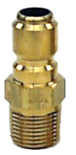 Zinc quick connect plug-3/4"Mx3/4"MPT
