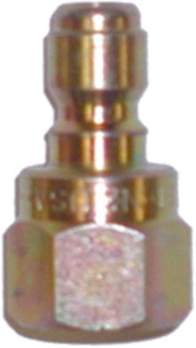 Zinc quick connect plug-3/4"Mx3/4"FPT