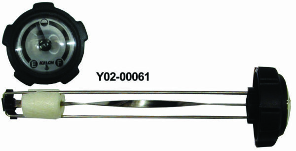 9 1/2" level gauge-threaded version